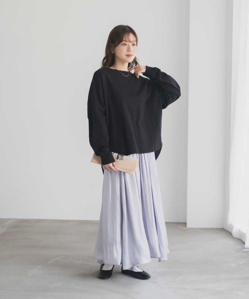 nAvy エブリーT ワイド長袖Tシャツ レディース メール便 対応商品商品画像-17