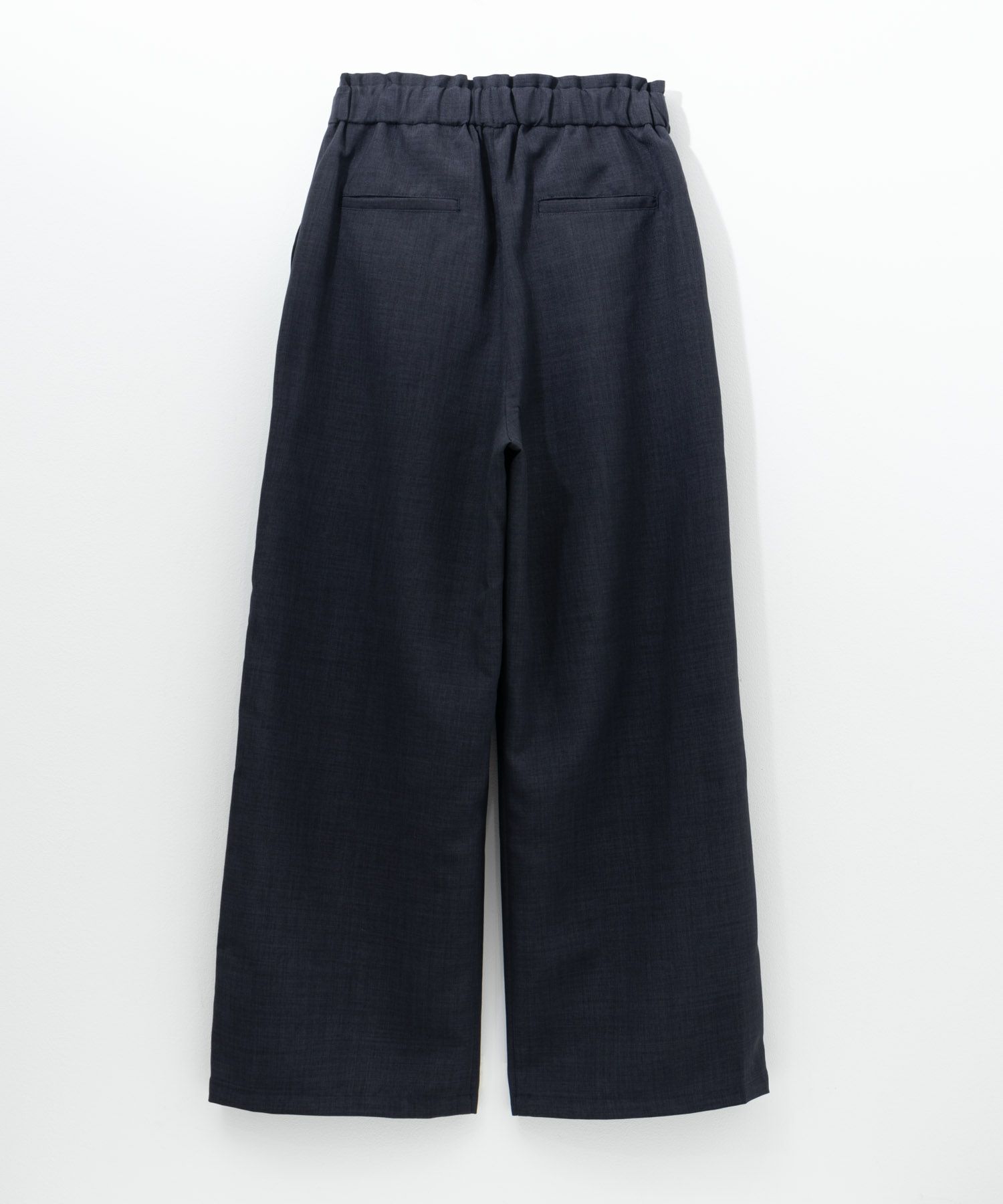 Idnes リネンライクイージーワイドパンツ レディース商品画像-4