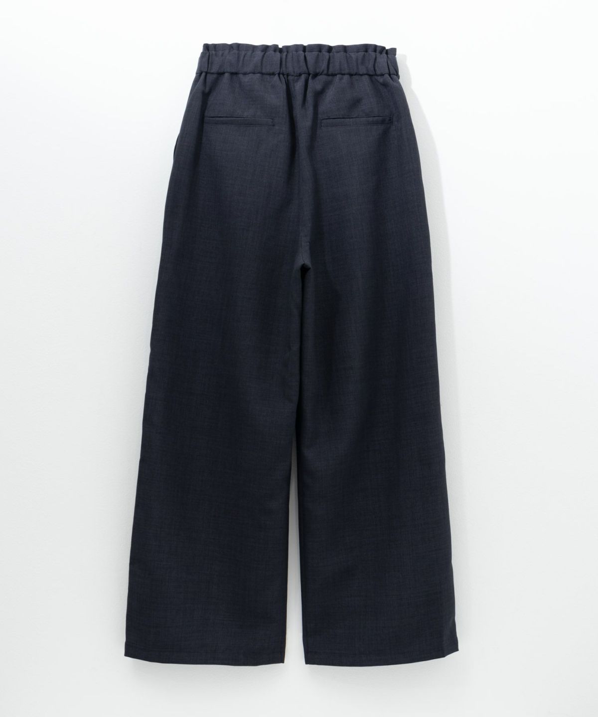 Idnes リネンライクイージーワイドパンツ レディース