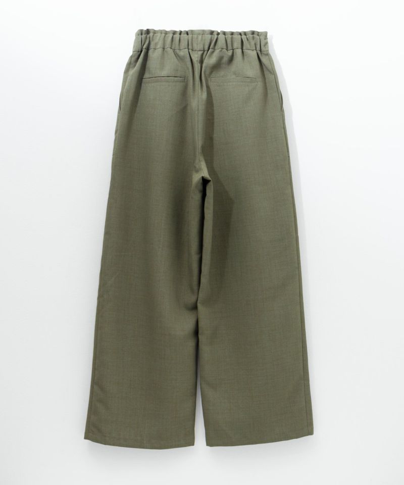 Idnes リネンライクイージーワイドパンツ レディース商品画像-6