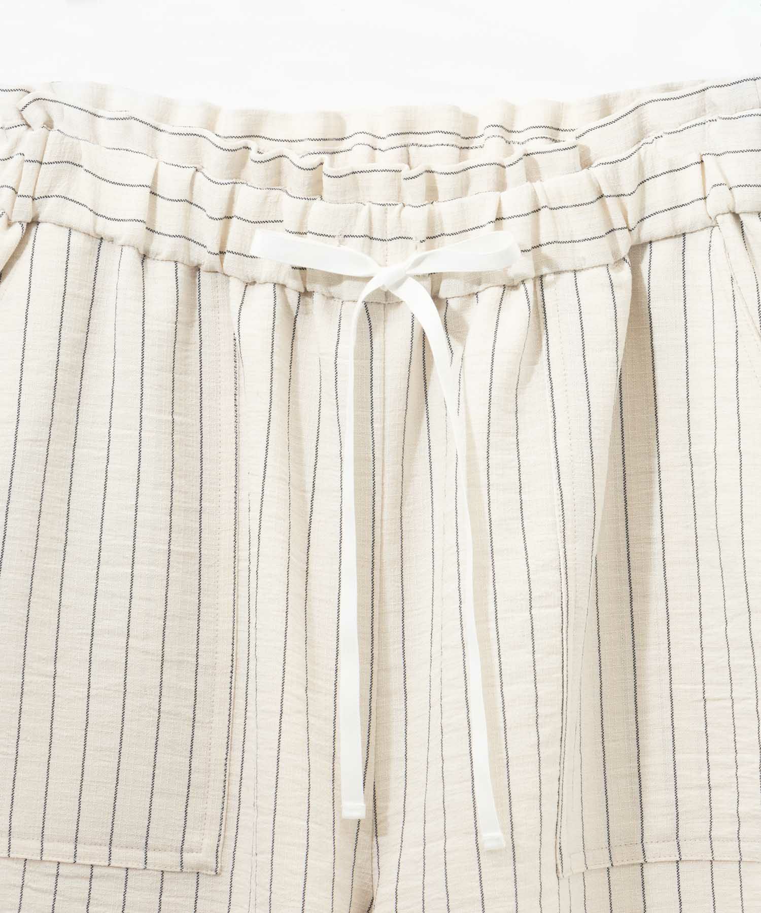 Idnes リネンライクイージーワイドパンツ レディース商品画像-8