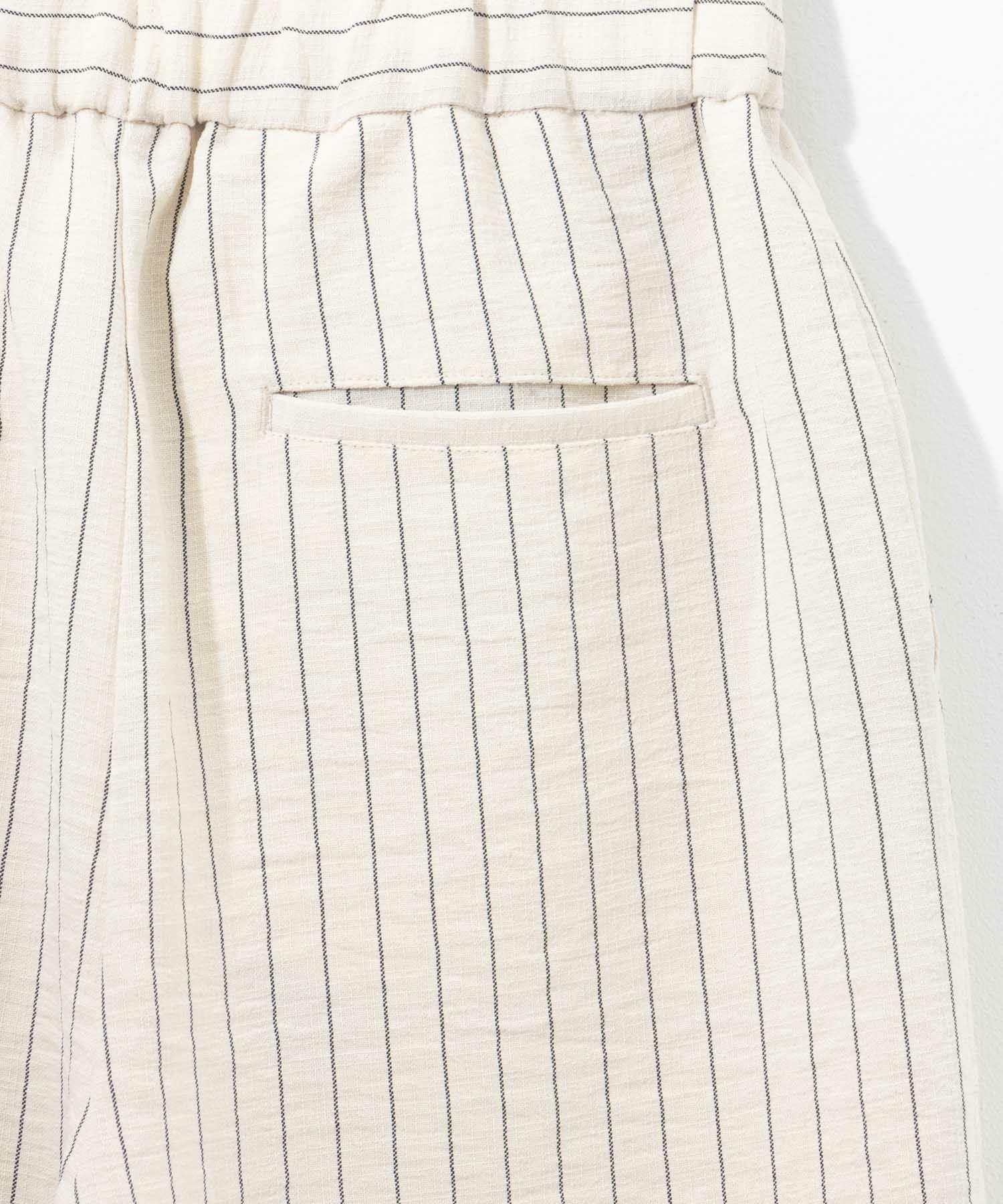 Idnes リネンライクイージーワイドパンツ レディース商品サムネイル-10