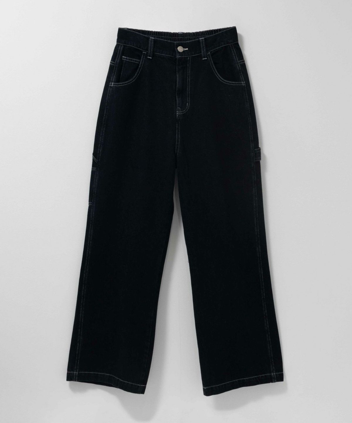 nAvy 毎日はきたくなるデニム「マイデニ」 ワイドペインターパンツ レディース