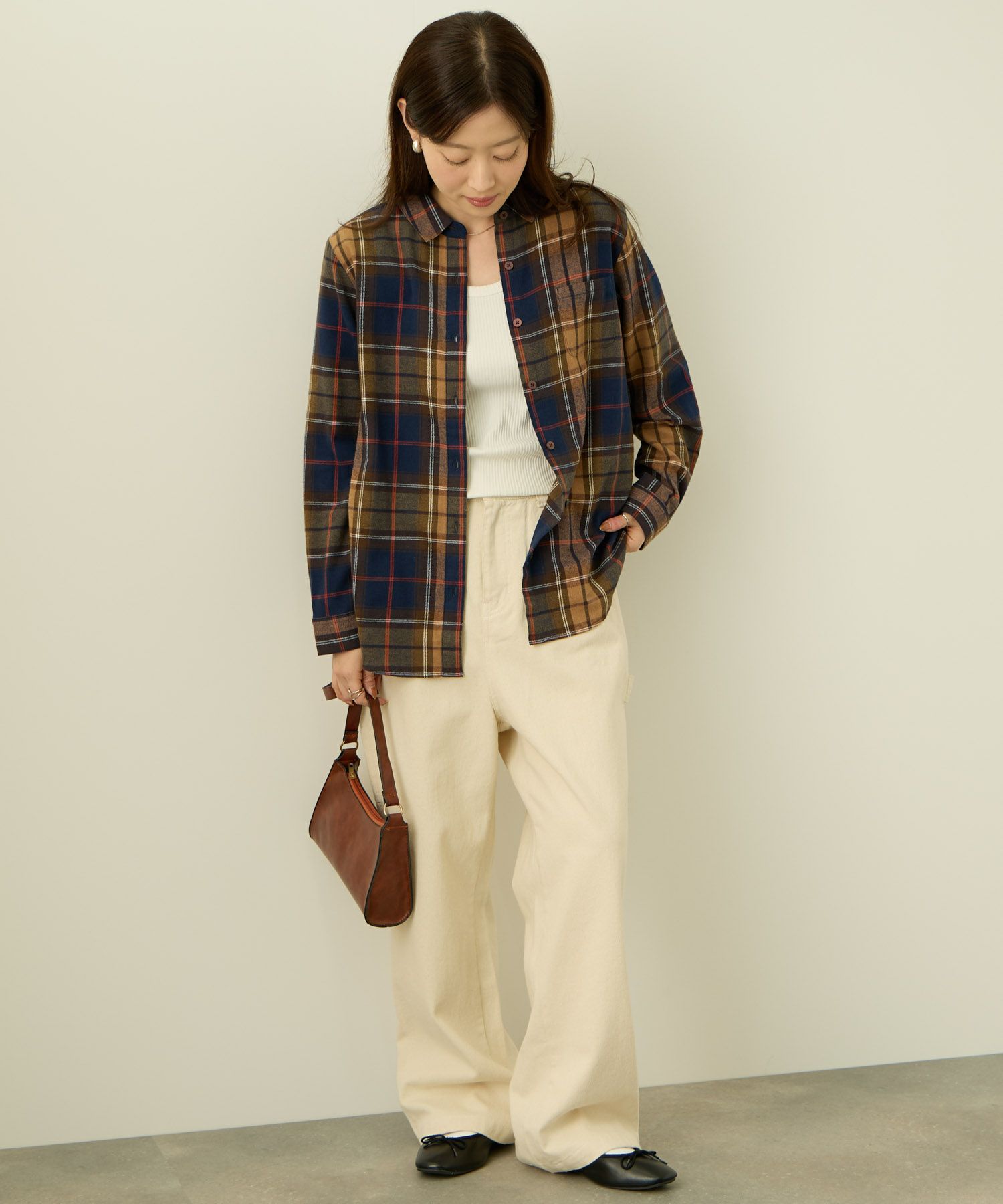 nAvy  毎日はきたくなるデニム「マイデニ」 ワイドペインターパンツ レディース商品画像-7