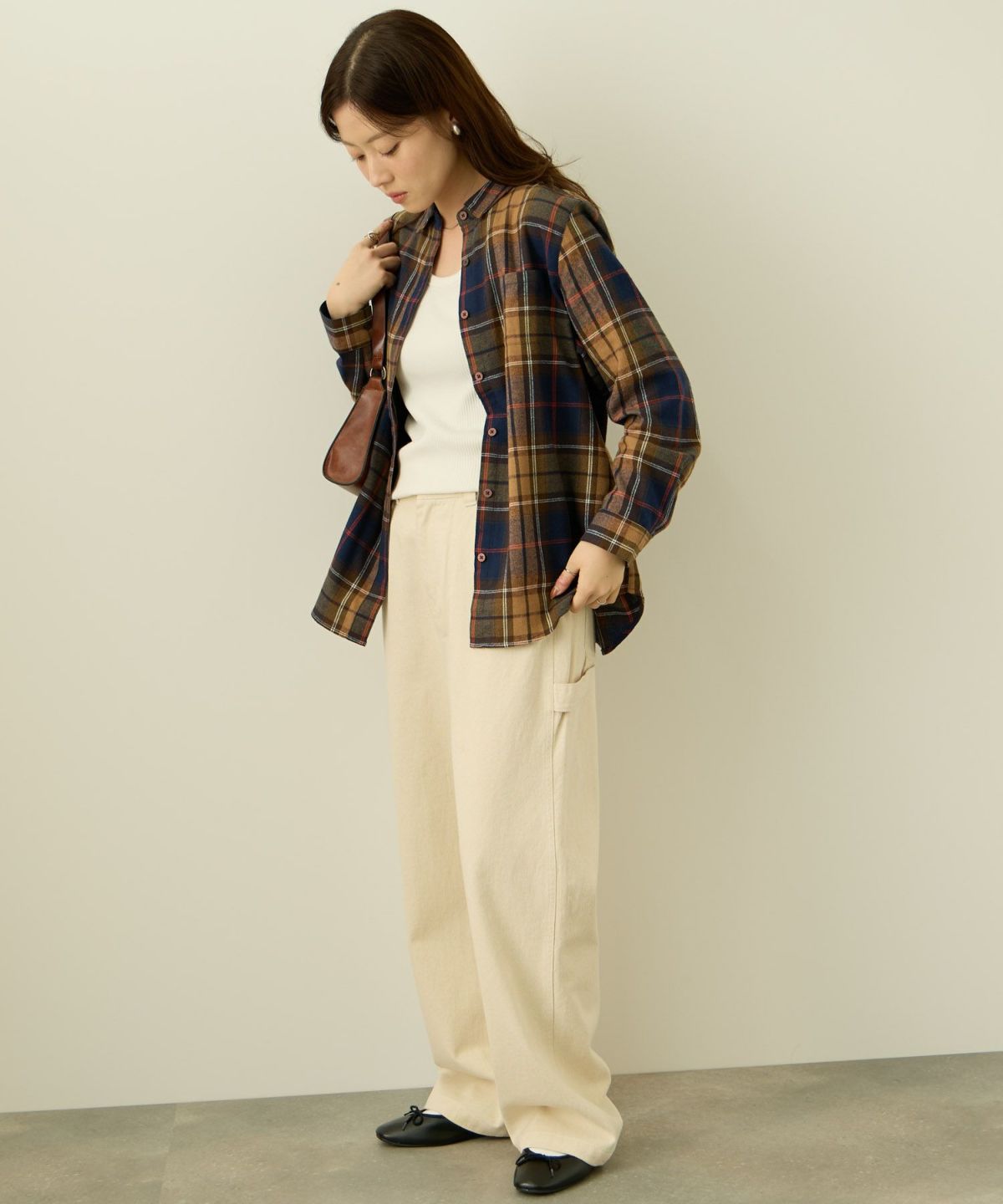 nAvy 毎日はきたくなるデニム「マイデニ」 ワイドペインターパンツ レディース