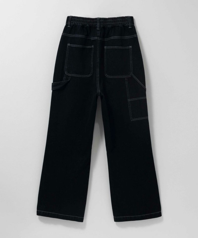 nAvy  毎日はきたくなるデニム「マイデニ」 ワイドペインターパンツ レディース商品画像-13