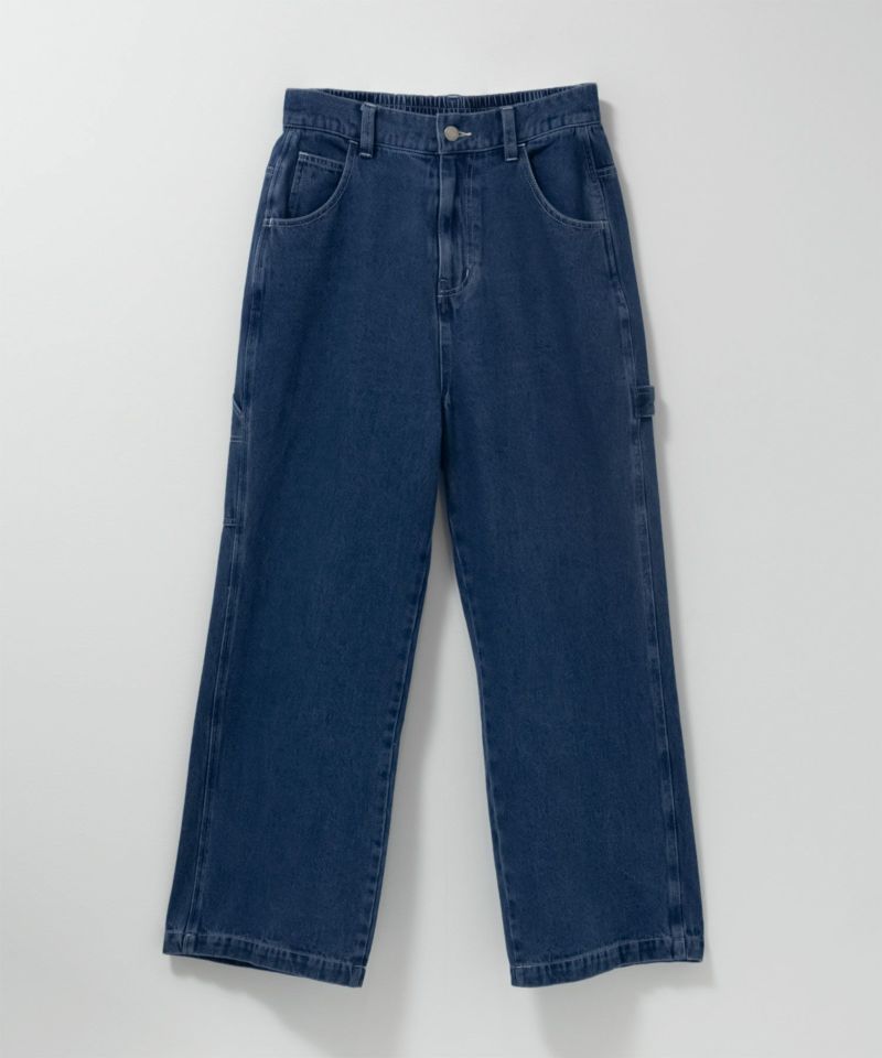 nAvy  毎日はきたくなるデニム「マイデニ」 ワイドペインターパンツ レディース商品画像-14