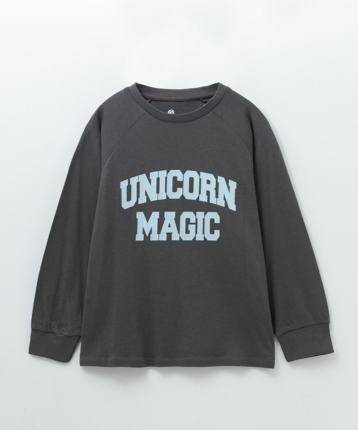 T-GRAPHICS カレッジロゴ長袖Tシャツ キッズ ネコポス 対応商品