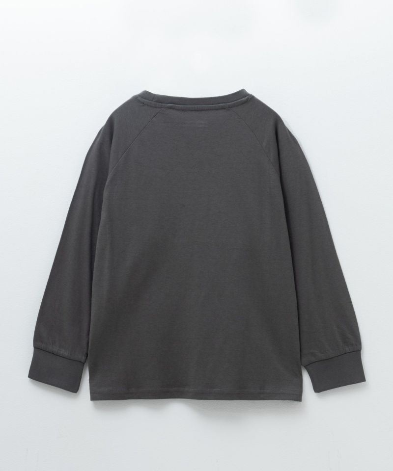 T-GRAPHICS  カレッジロゴ長袖Tシャツ キッズ メール便 対応商品商品画像-2