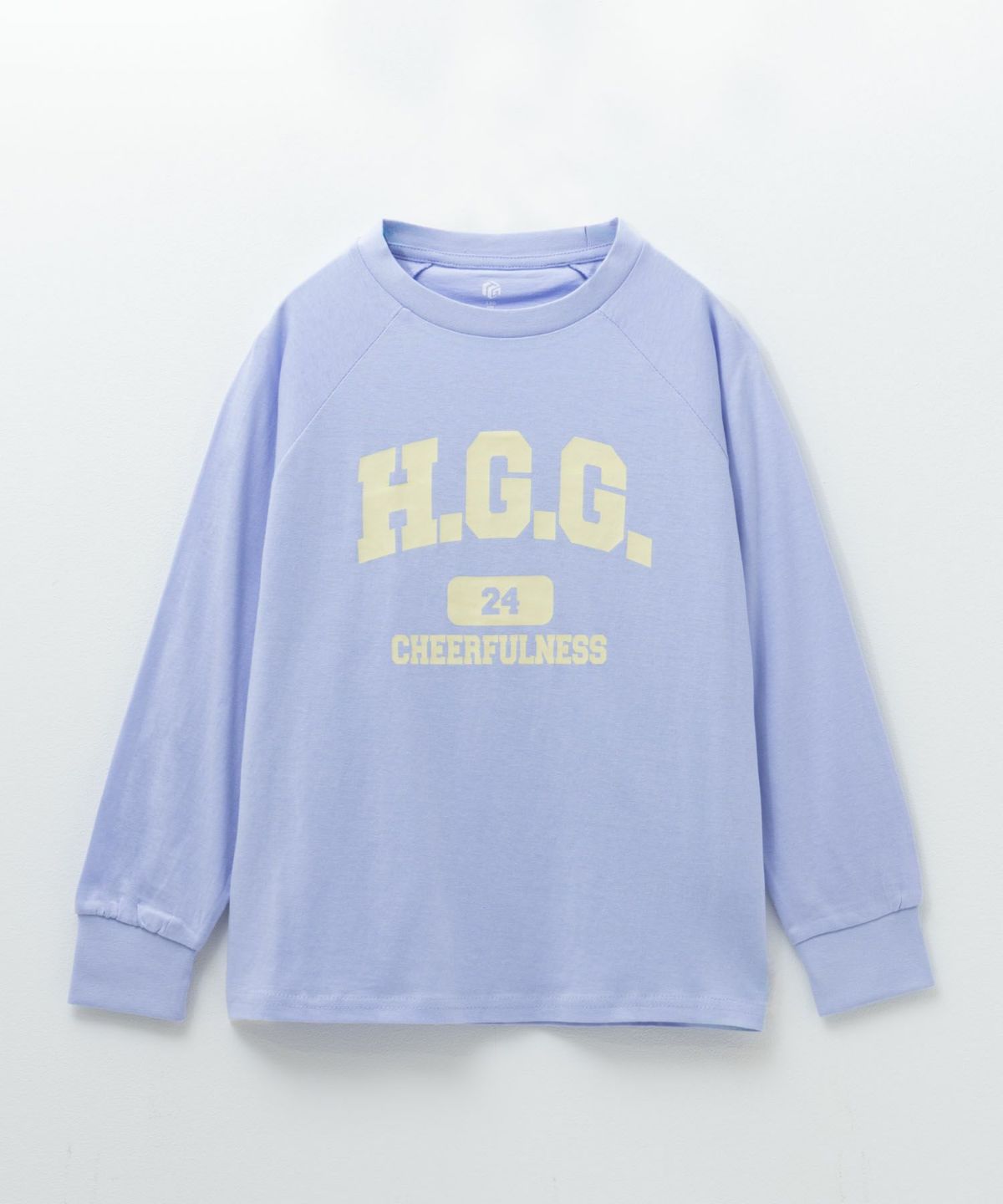 T-GRAPHICS カレッジロゴ長袖Tシャツ キッズ ネコポス 対応商品