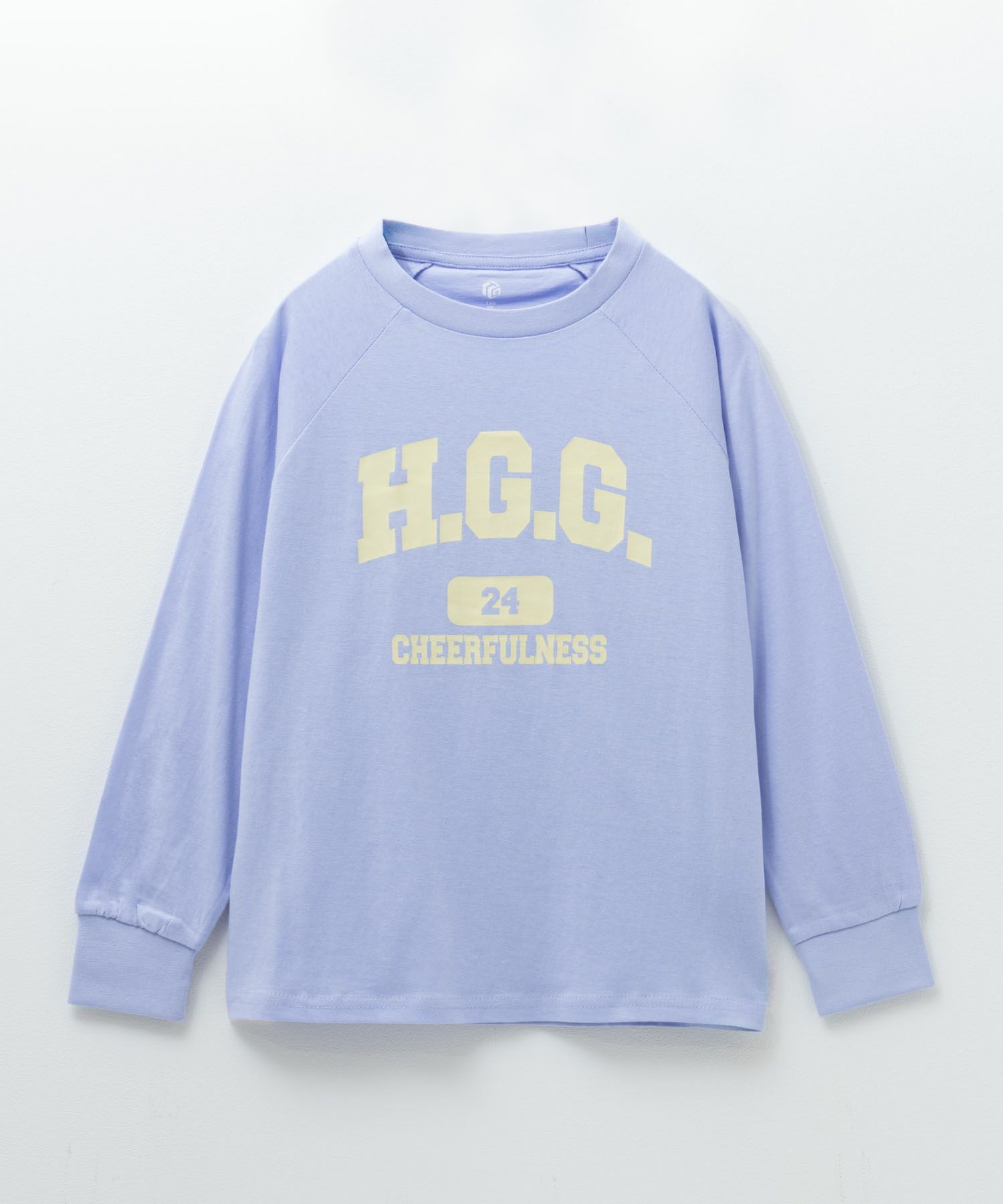 T-GRAPHICS カレッジロゴ長袖Tシャツ キッズ ネコポス 対応商品