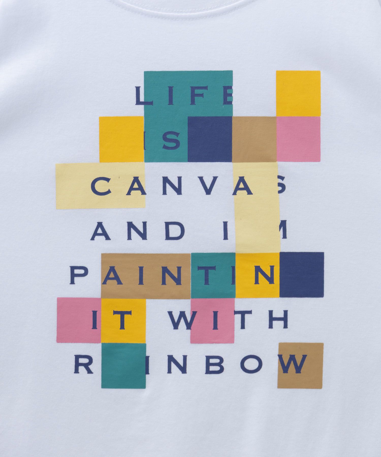 T-GRAPHICS カラフルロゴ長袖Tシャツ キッズ ネコポス 対応商品