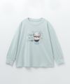 T-GRAPHICS フードプリント長袖Tシャツ キッズ ネコポス 対応商品