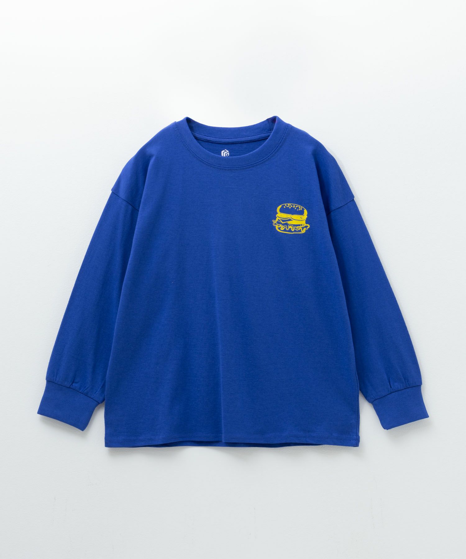 T-GRAPHICS フードプリント長袖Tシャツ キッズ ネコポス 対応商品
