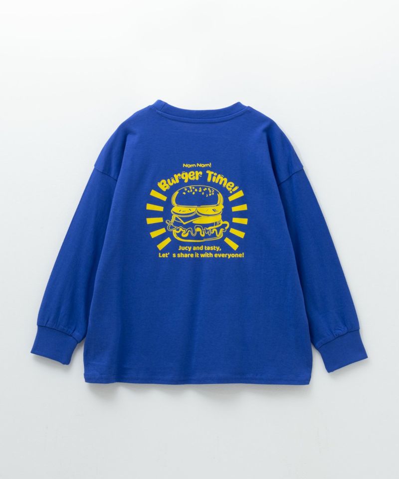 T-GRAPHICS  フードプリント長袖Tシャツ キッズ メール便 対応商品商品画像-4