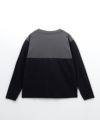 T-GRAPHICS  配色切替長袖Tシャツ キッズ メール便 対応商品商品サムネイル-2
