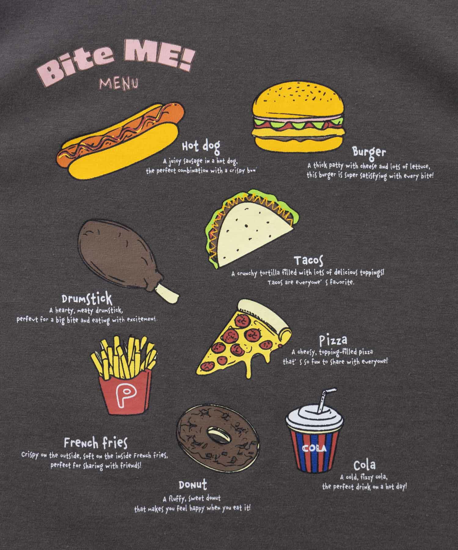 T-GRAPHICS  スイーツプリント長袖Tシャツ キッズ メール便 対応商品商品サムネイル-6