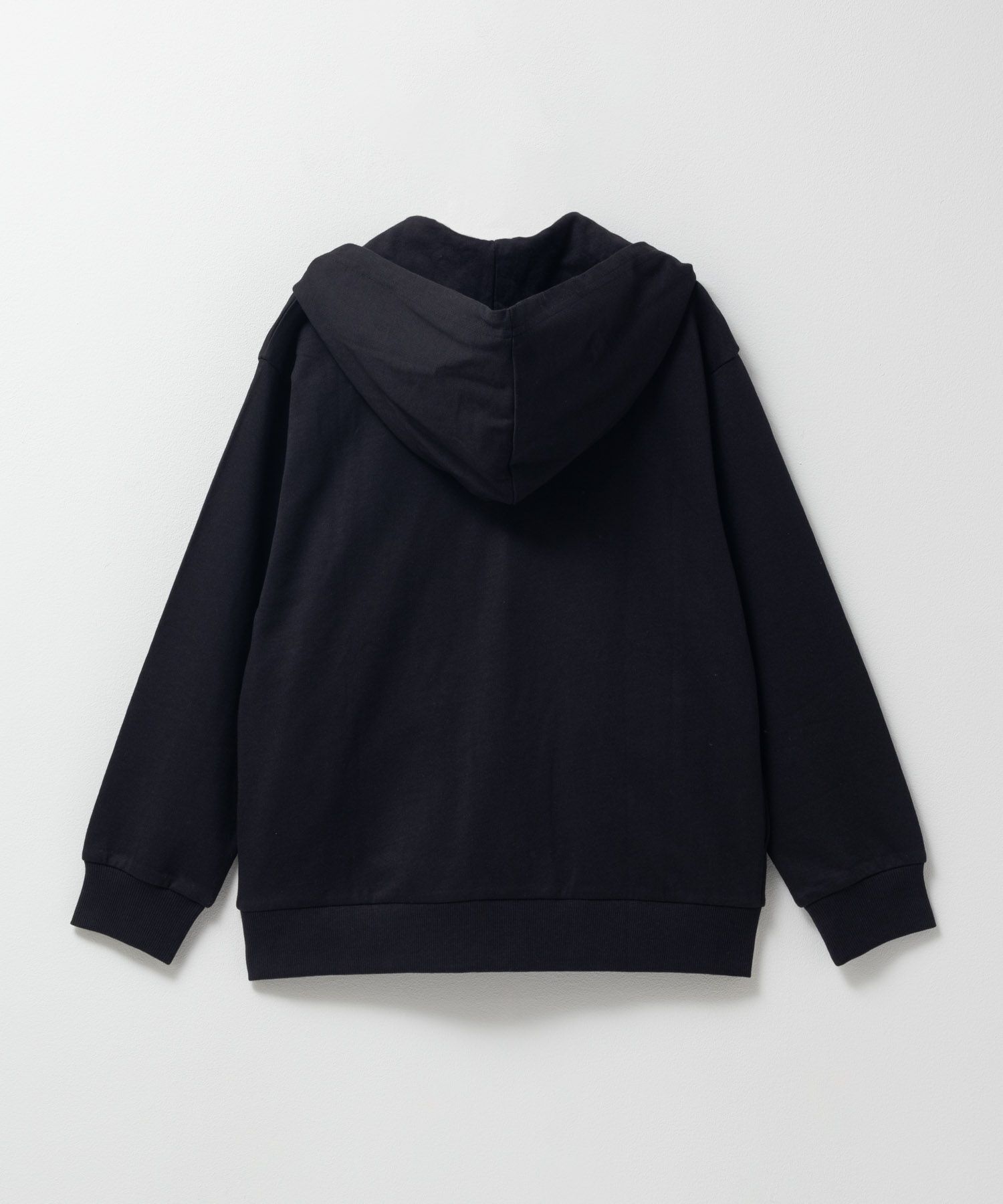 NAVY  ミニ裏毛ジップパーカー キッズ商品サムネイル-2