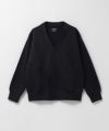 NAVY ミニ裏毛カーディガン キッズ