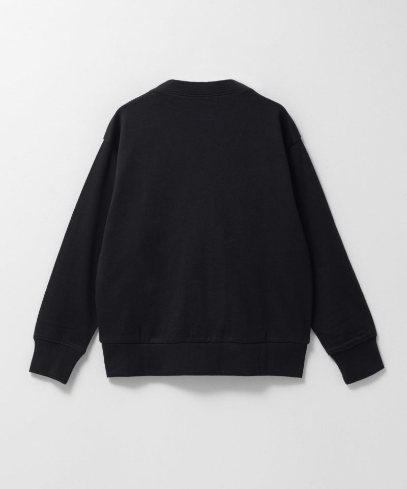 NAVY ミニ裏毛カーディガン キッズ商品画像-2