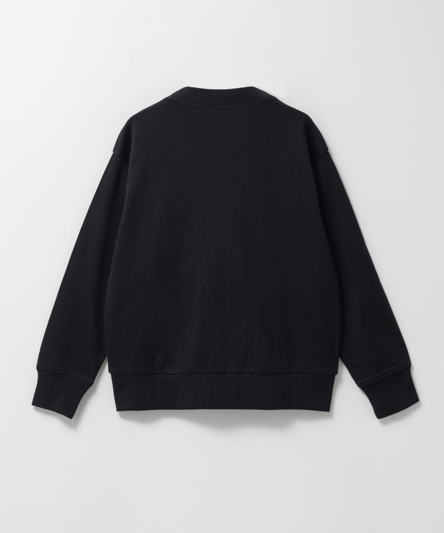NAVY  ミニ裏毛カーディガン キッズ商品サムネイル-2