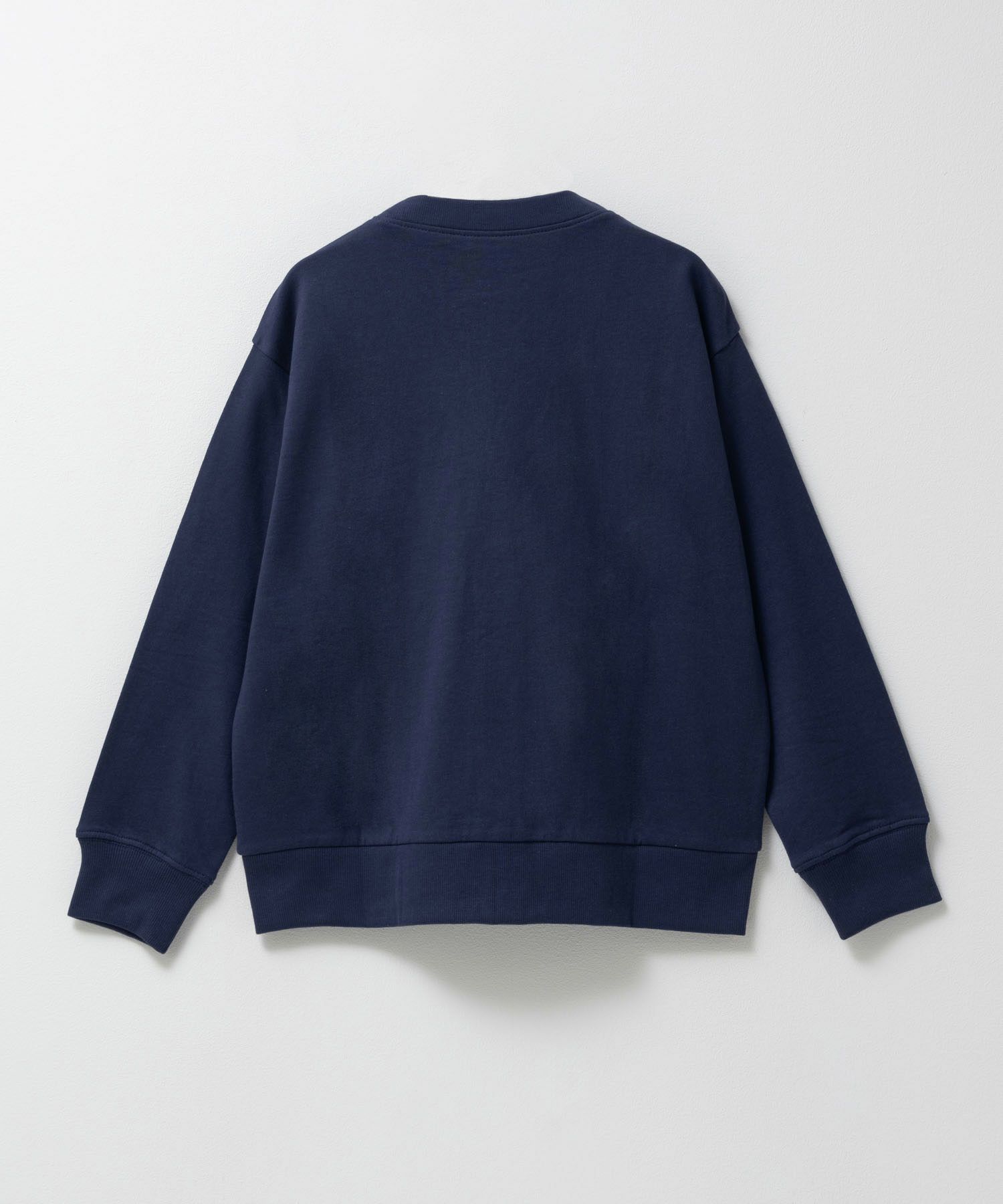 NAVY  ミニ裏毛カーディガン キッズ商品サムネイル-8