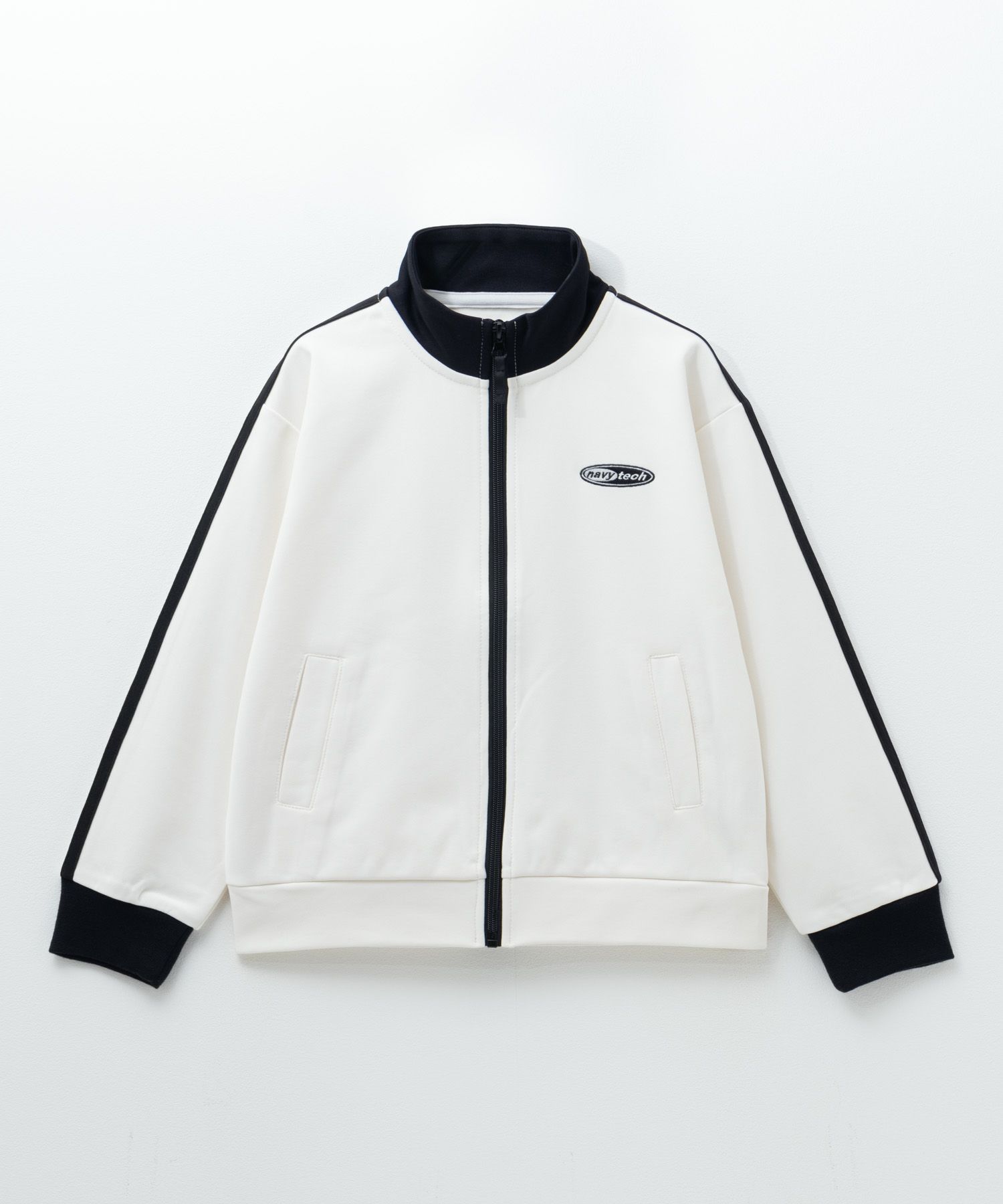 NAVY ジャージスタンドジップ キッズ商品サムネイル-3