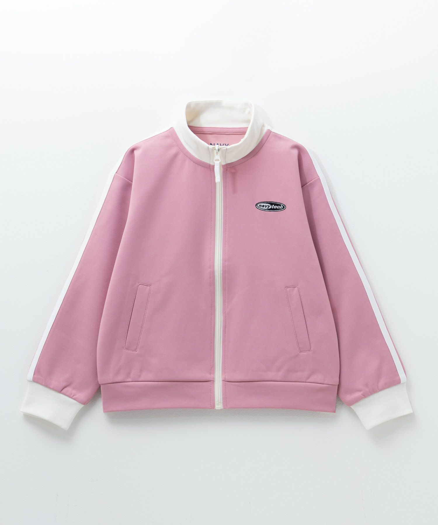 NAVY ジャージスタンドジップ キッズ商品サムネイル-5