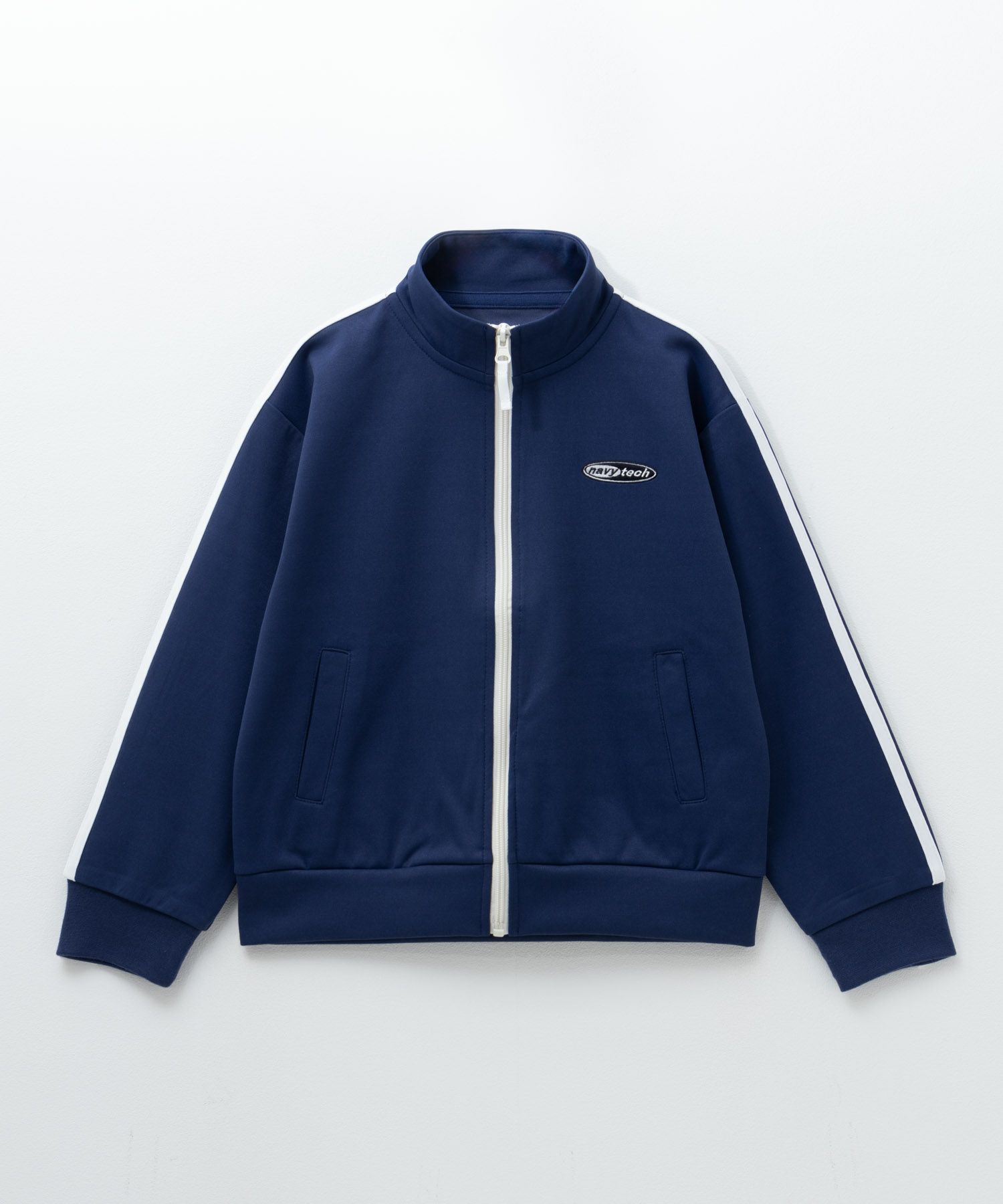 NAVY ジャージスタンドジップ キッズ