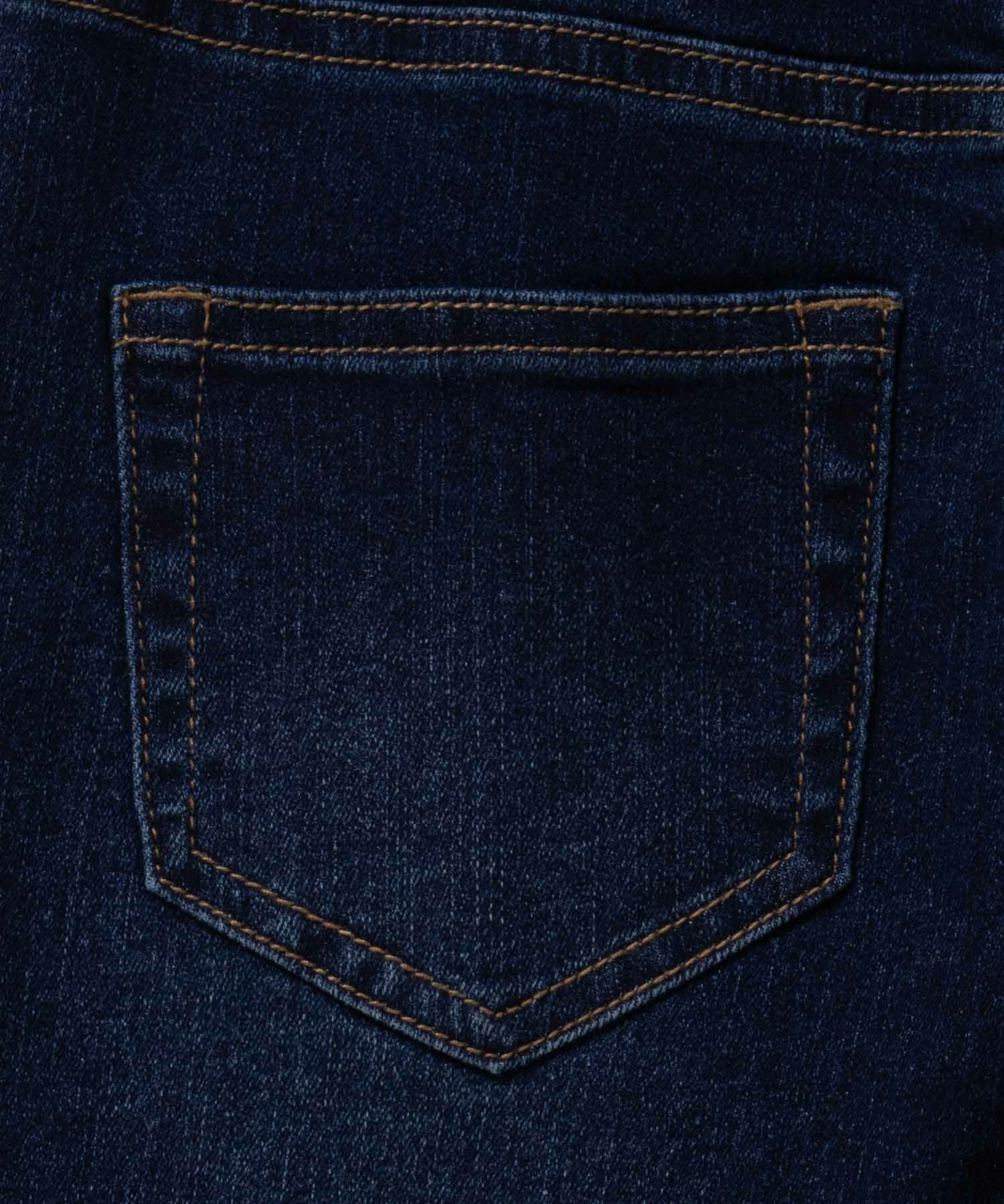 NAVY  のびるモン ストレッチデニムストレートパンツ ウエストギャザーパンツ キッズ商品サムネイル-8