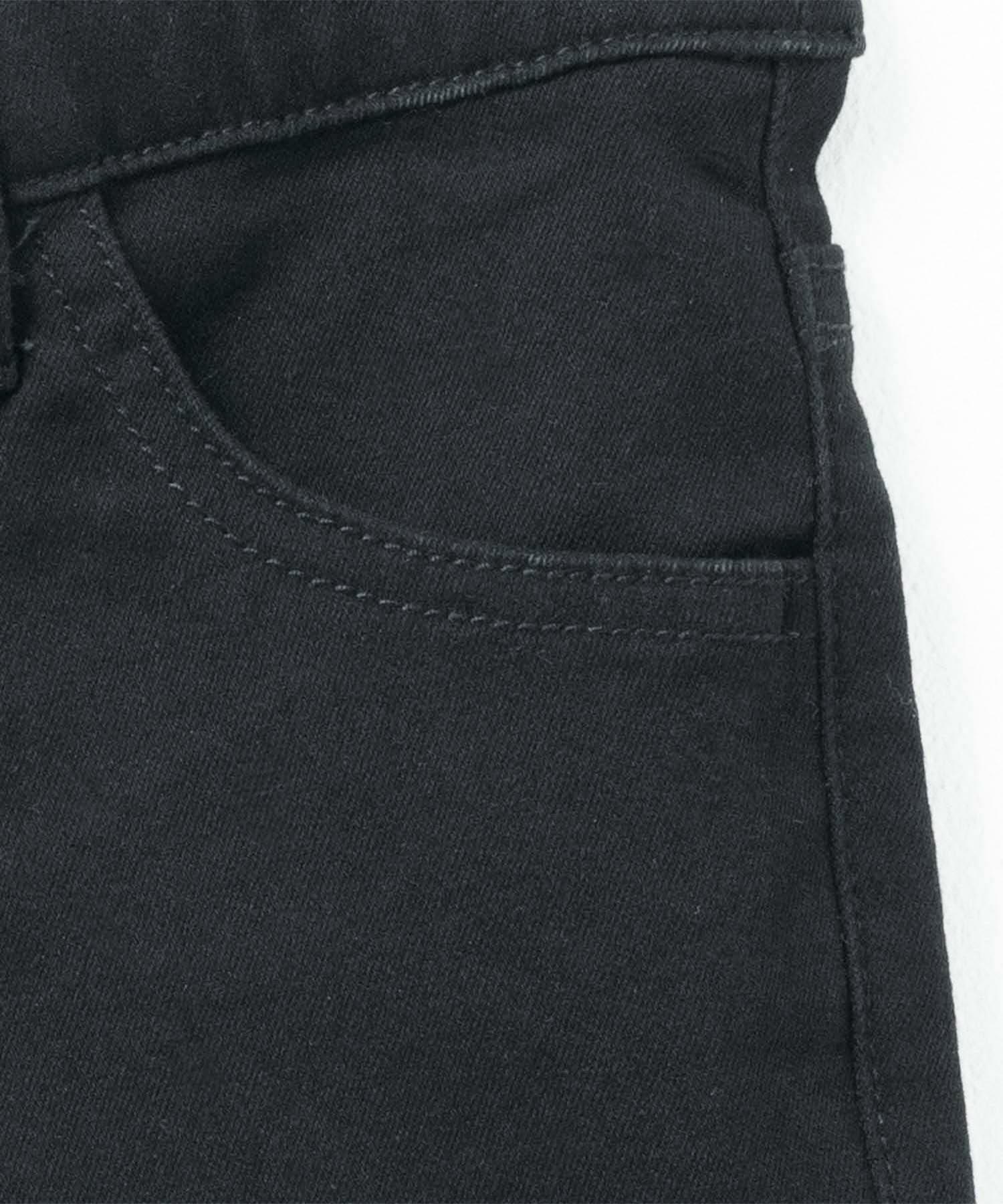 NAVY  のびるモン ストレッチツイルフレアパンツ ウエストギャザーパンツ キッズ商品サムネイル-4