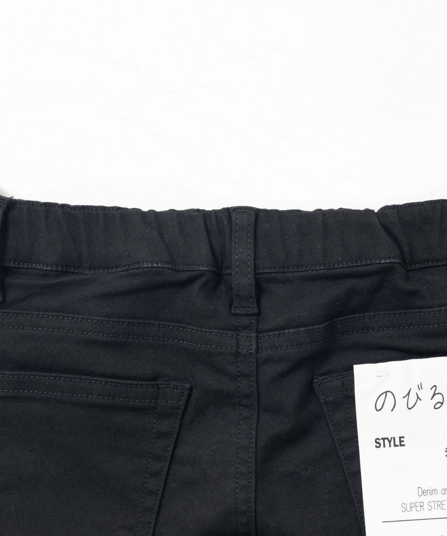 NAVY  のびるモン ストレッチツイルフレアパンツ ウエストギャザーパンツ キッズ商品サムネイル-7