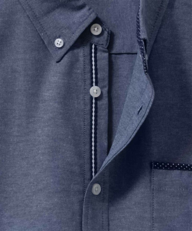 5/7限定BRIEFING ネイビー ボタンダウンシャツ Mサイズ 5/7限定