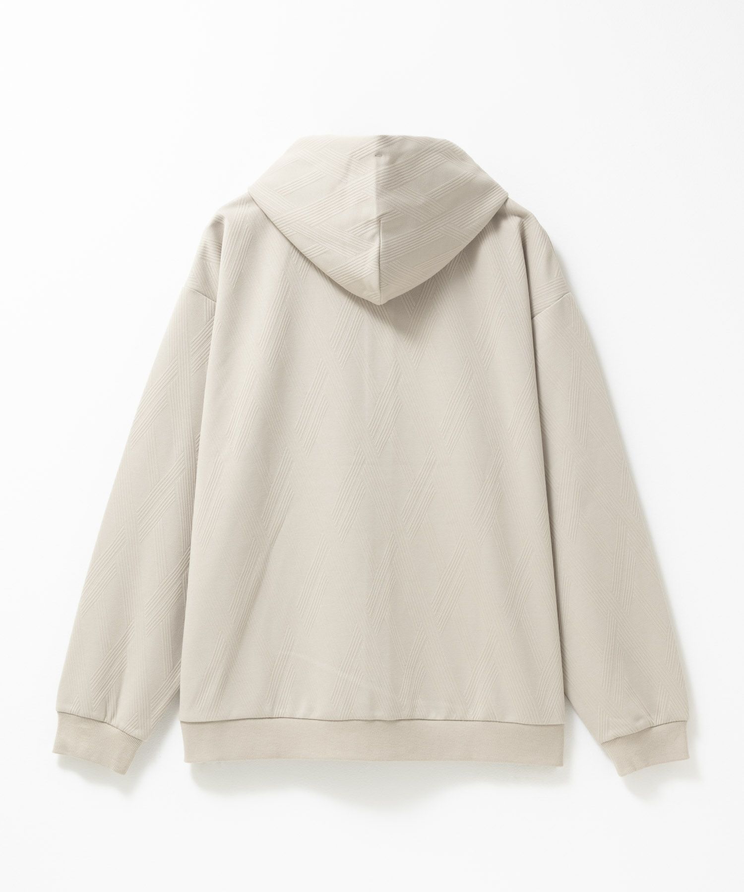 URBAN COLLECTION  ふくれジャガードフルジップパーカー メンズ商品画像-24