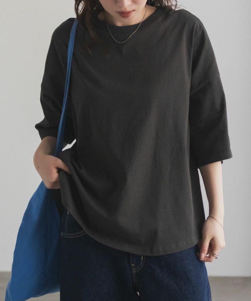 nAvy  エブリーT 6分袖Tシャツ レディース メール便 対応商品商品画像-2