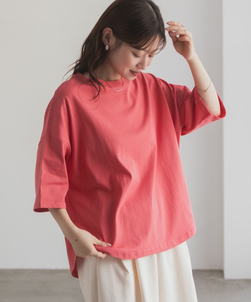 nAvy エブリーT 6分袖Tシャツ レディース メール便 対応商品商品画像-3