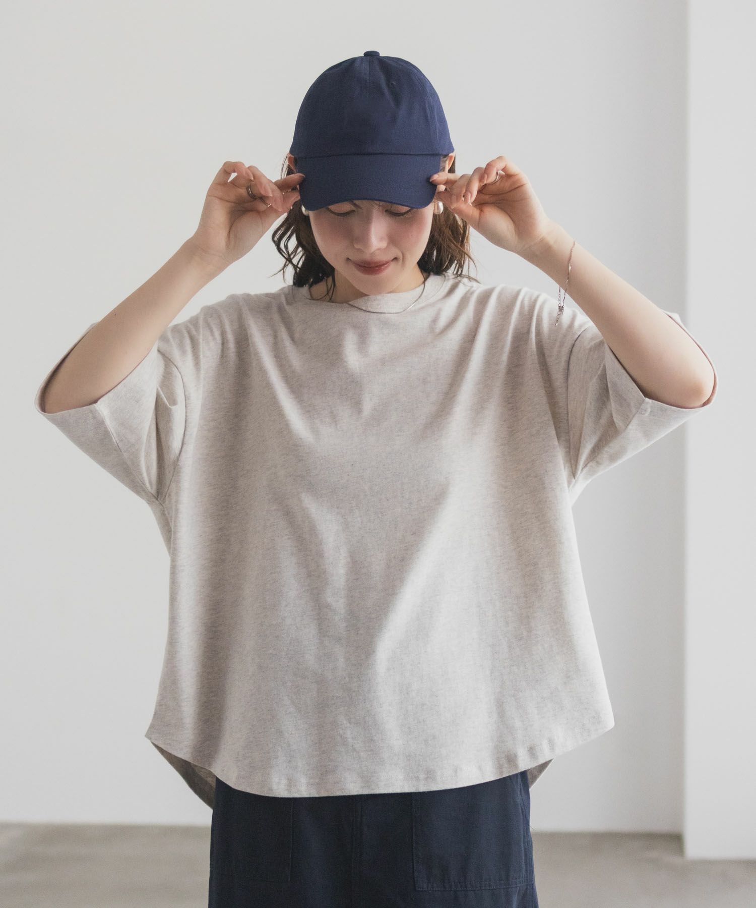 nAvy エブリーT 6分袖Tシャツ レディース メール便 対応商品商品サムネイル-7
