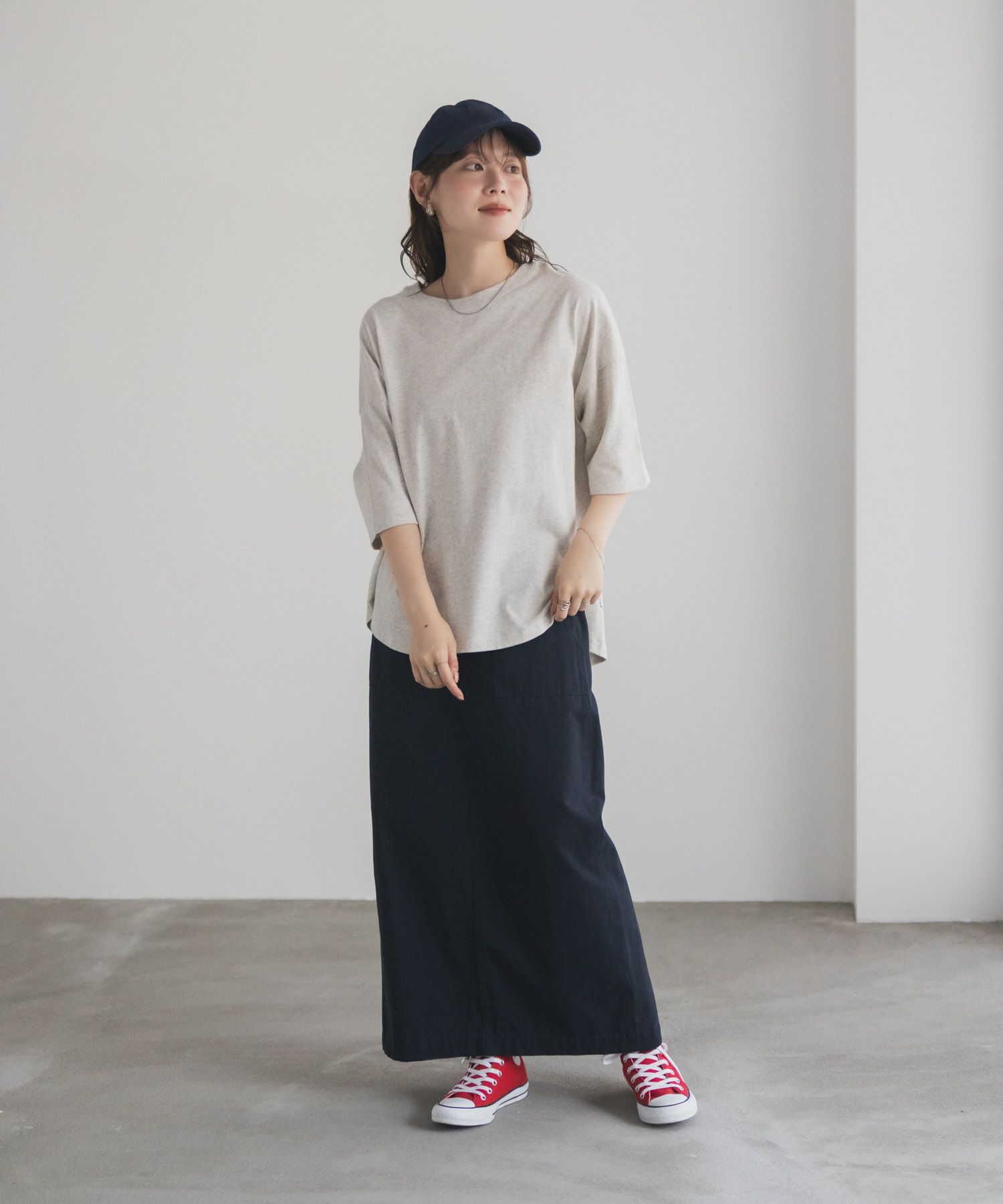 nAvy エブリーT 6分袖Tシャツ レディース メール便 対応商品商品サムネイル-10