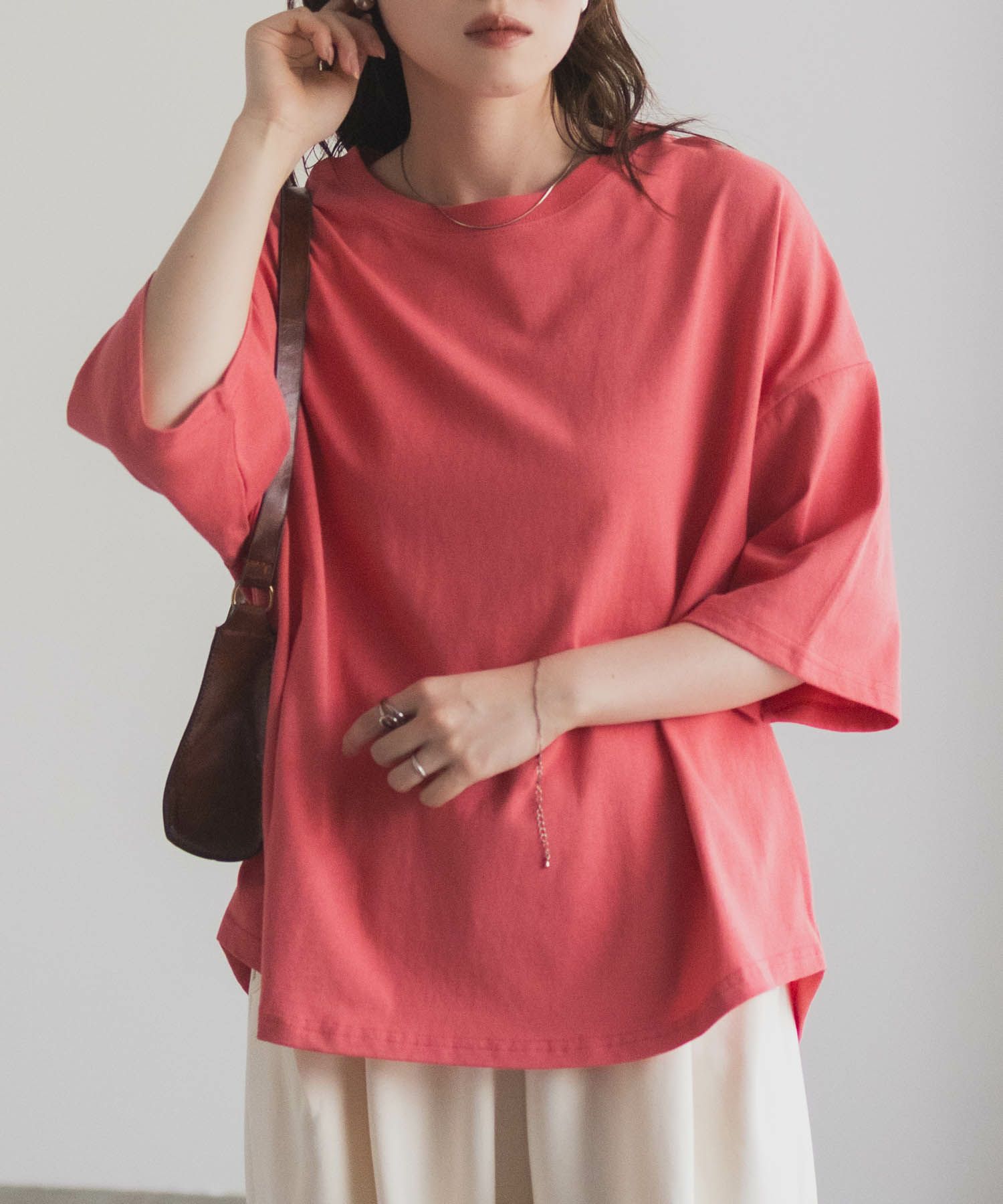 nAvy  エブリーT 6分袖Tシャツ レディース メール便 対応商品商品サムネイル-16