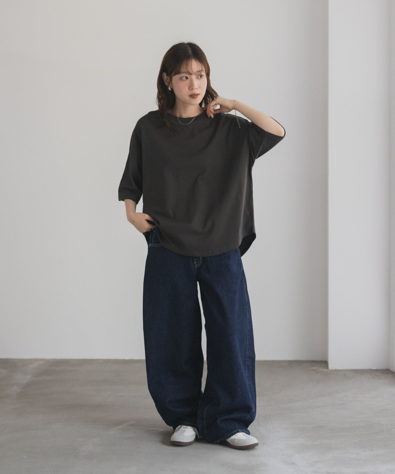 nAvy エブリーT 6分袖Tシャツ レディース メール便 対応商品商品サムネイル-29