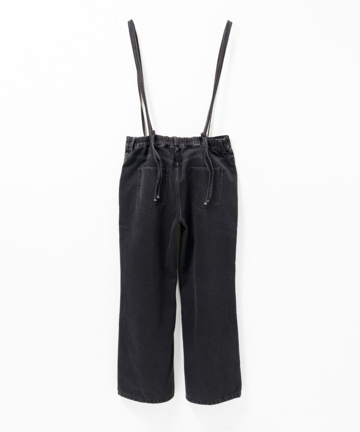 nAvy 毎日はきたくなるデニム「マイデニ」 サスペンダー付きワイドパンツ レディース