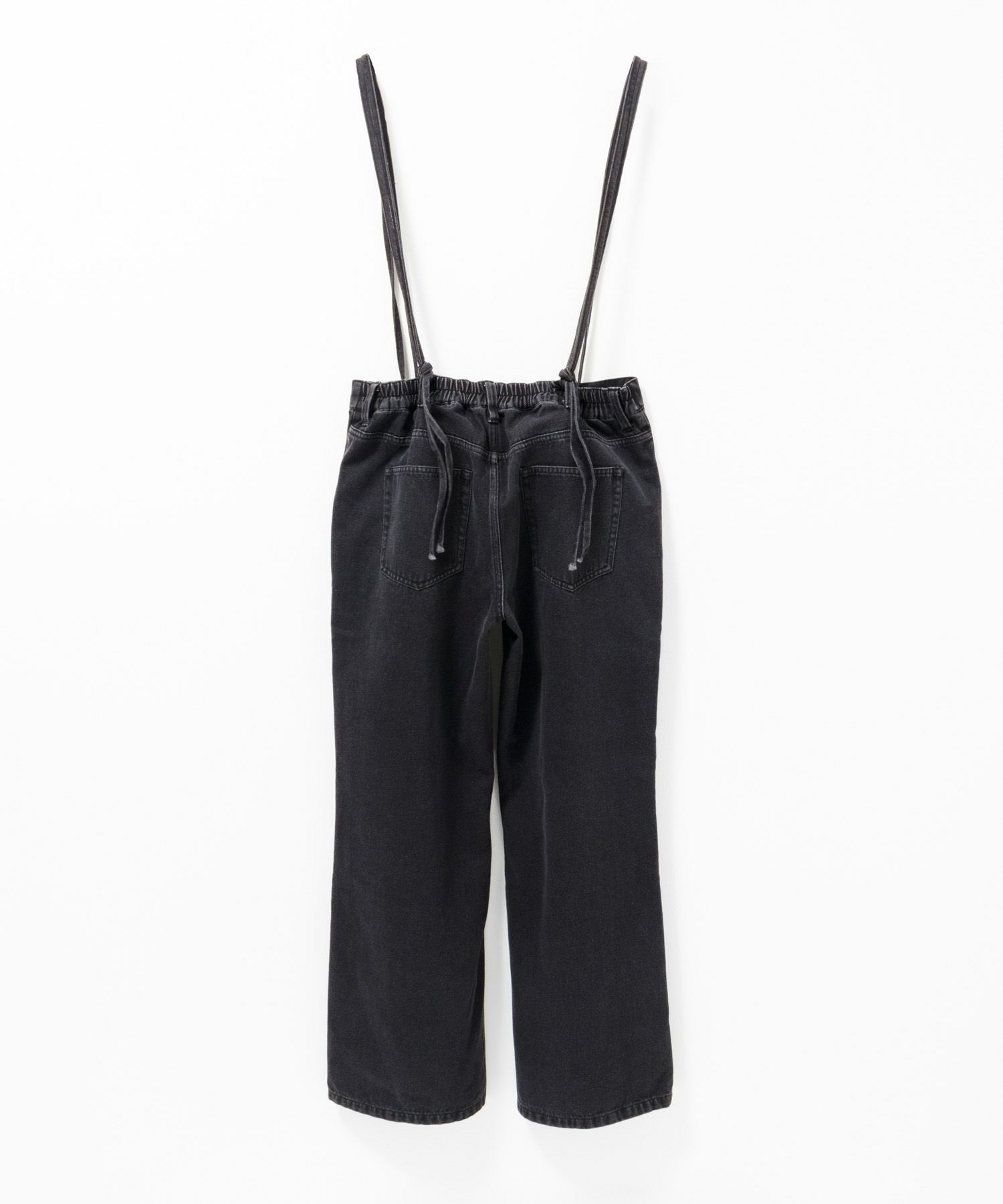 nAvy  毎日はきたくなるデニム「マイデニ」 サスペンダー付きワイドパンツ レディース商品サムネイル-2