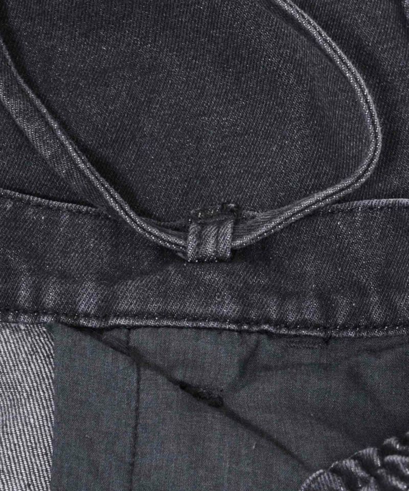 nAvy  毎日はきたくなるデニム「マイデニ」 サスペンダー付きワイドパンツ レディース商品画像-13