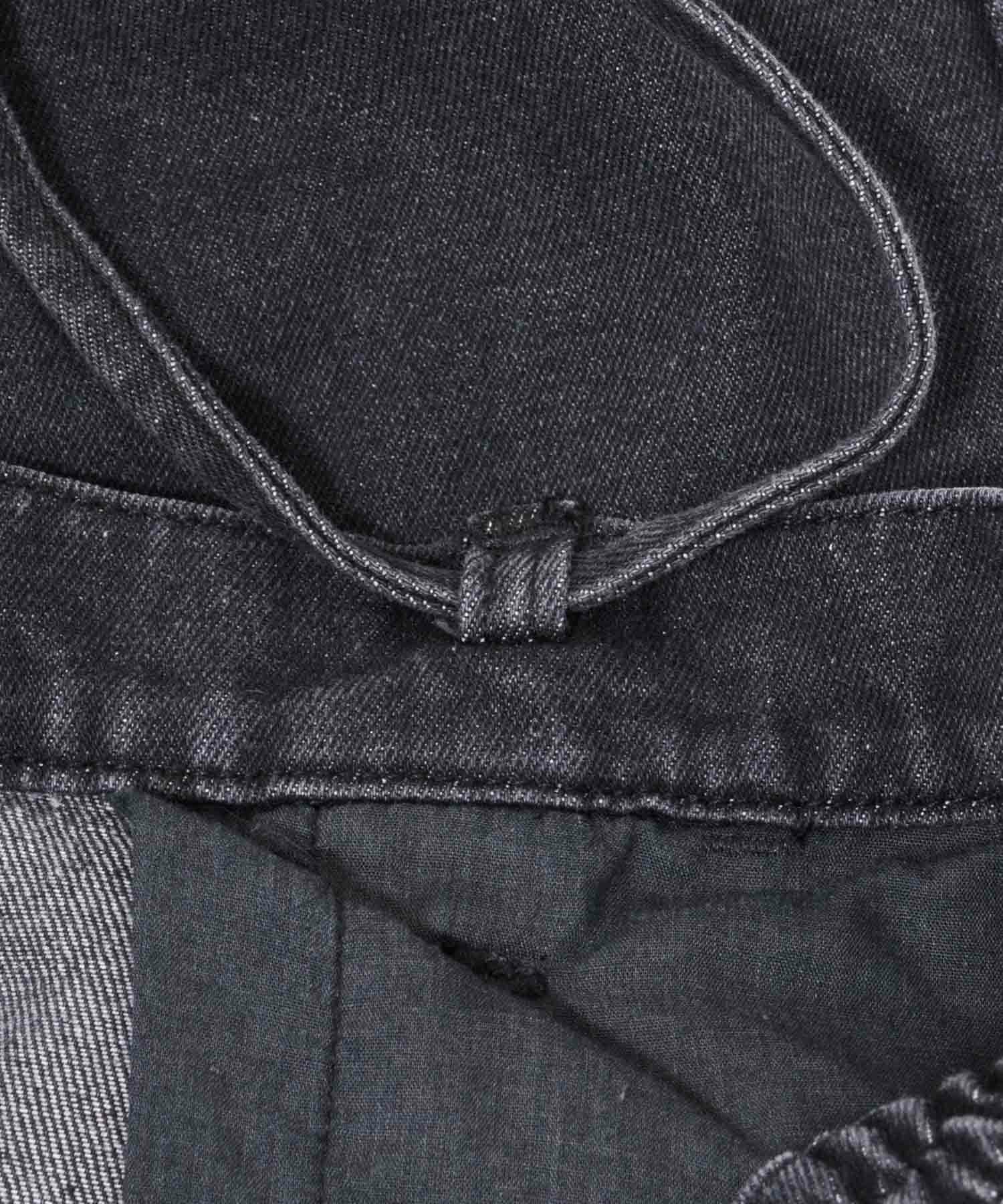 nAvy  毎日はきたくなるデニム「マイデニ」 サスペンダー付きワイドパンツ レディース商品サムネイル-13