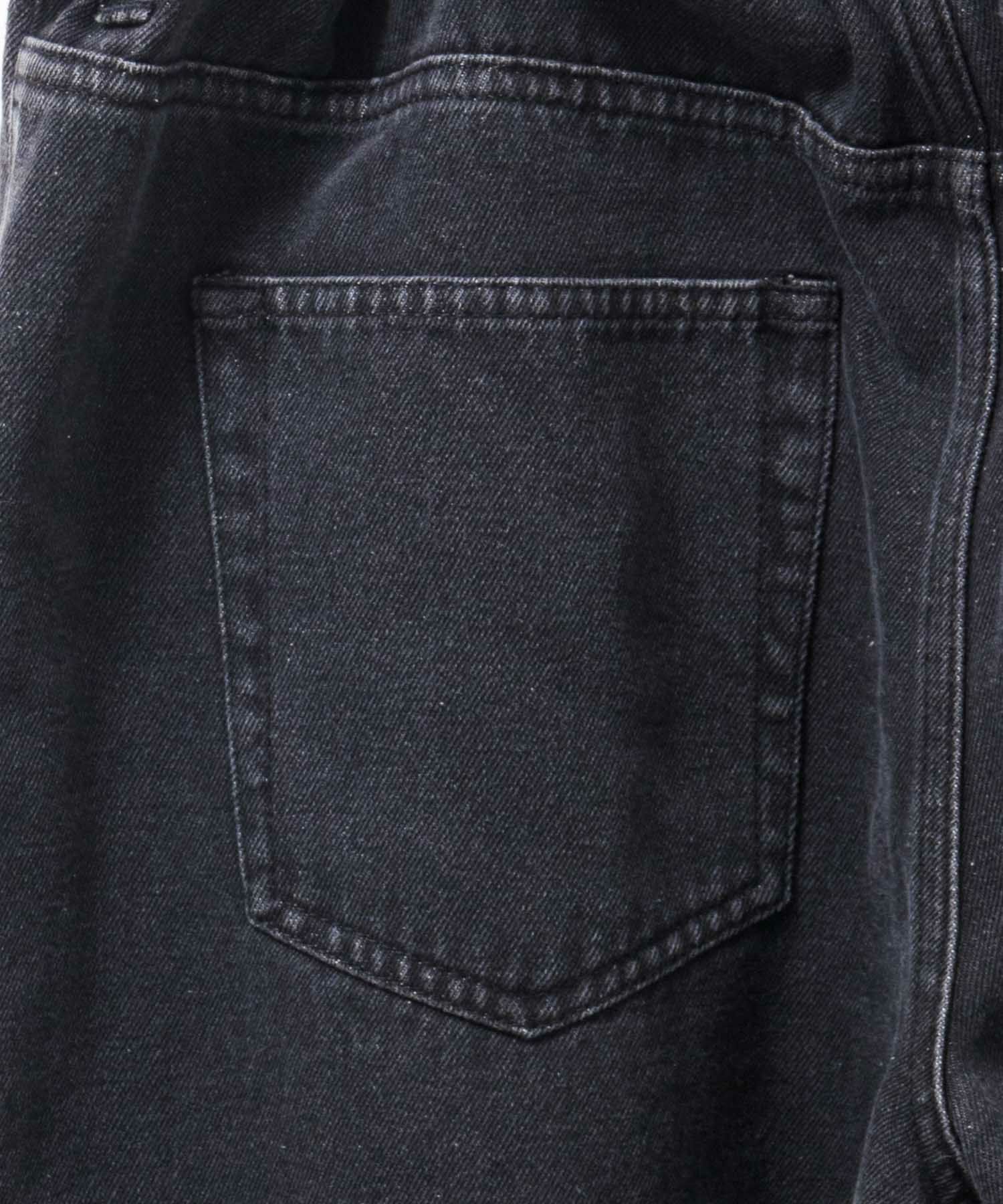 nAvy  毎日はきたくなるデニム「マイデニ」 サスペンダー付きワイドパンツ レディース商品サムネイル-14