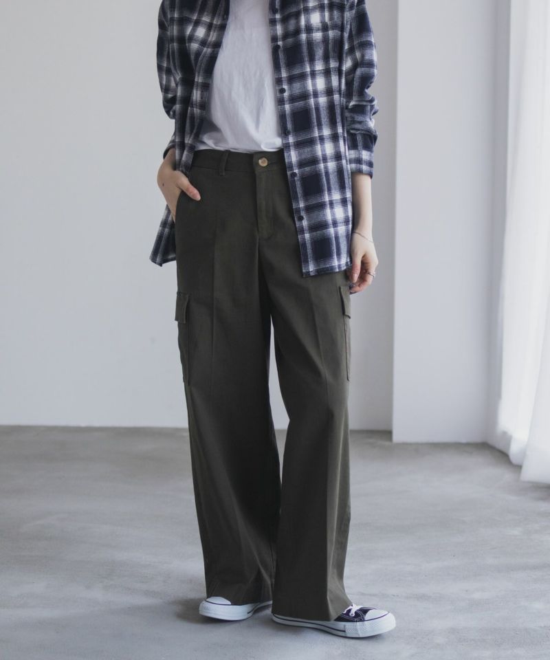 nAvy カーゴチノパンツ レディース商品画像-4