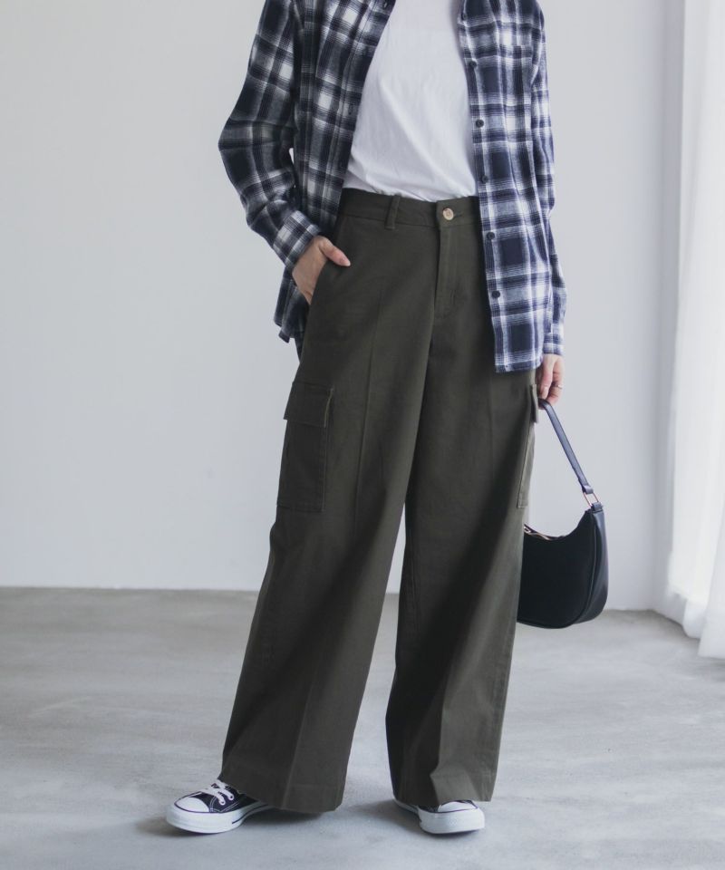 nAvy  カーゴチノパンツ レディース商品画像-6