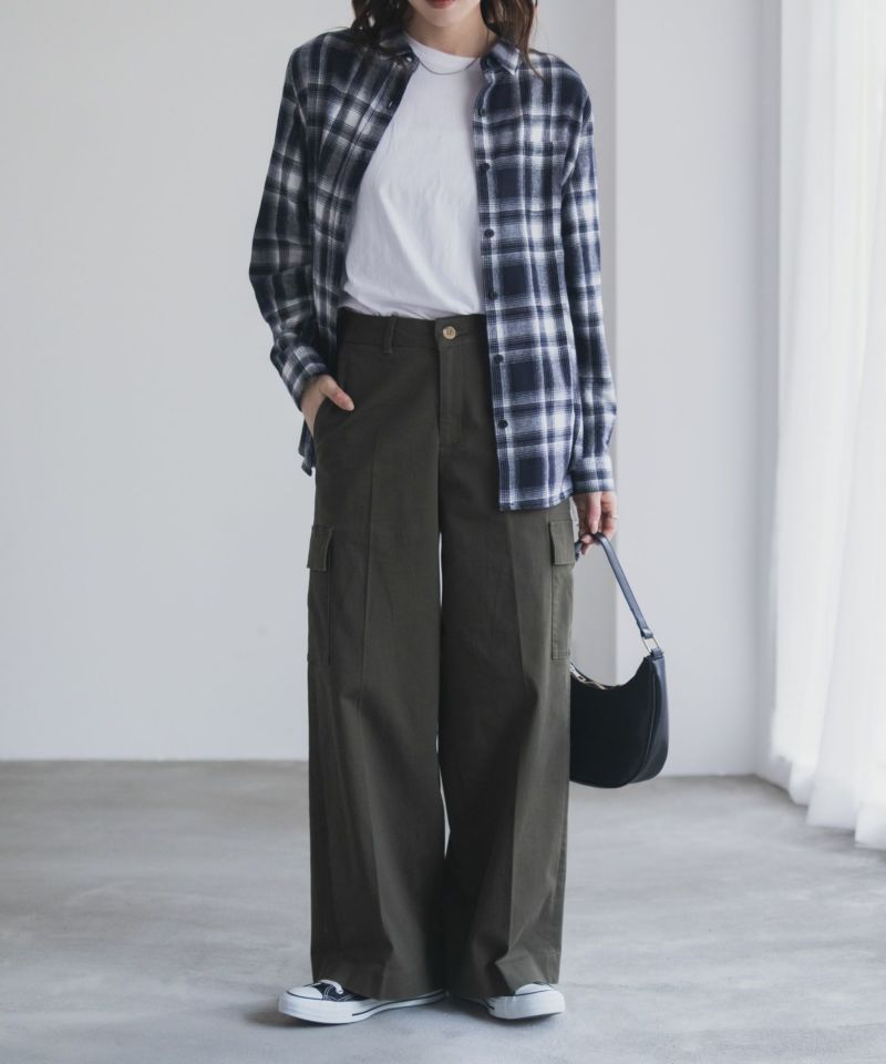 nAvy カーゴチノパンツ レディース商品画像-7