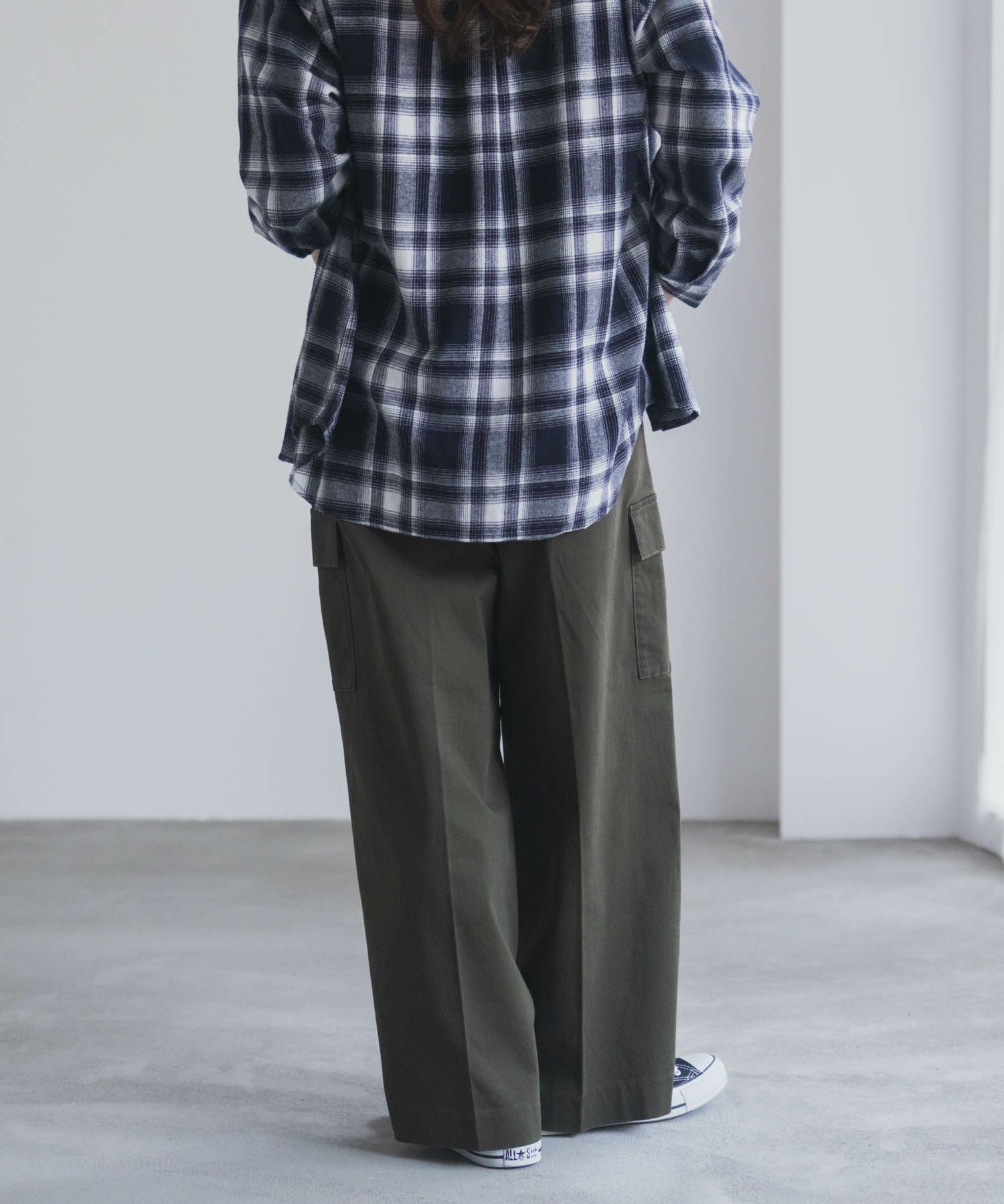 nAvy カーゴチノパンツ レディース