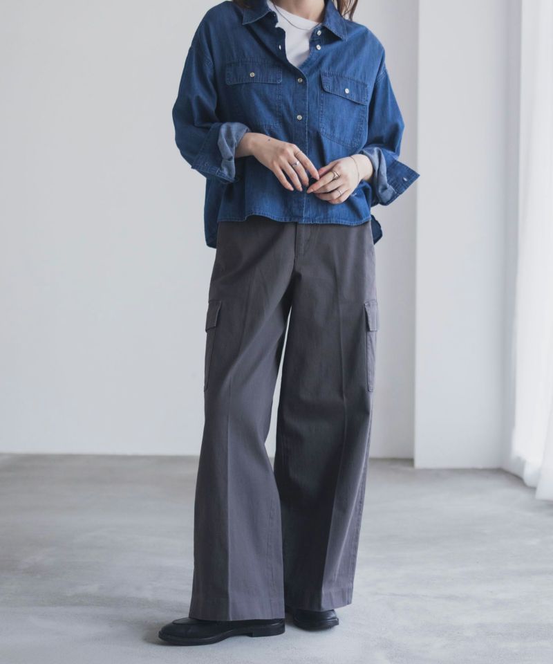 nAvy カーゴチノパンツ レディース商品画像-12